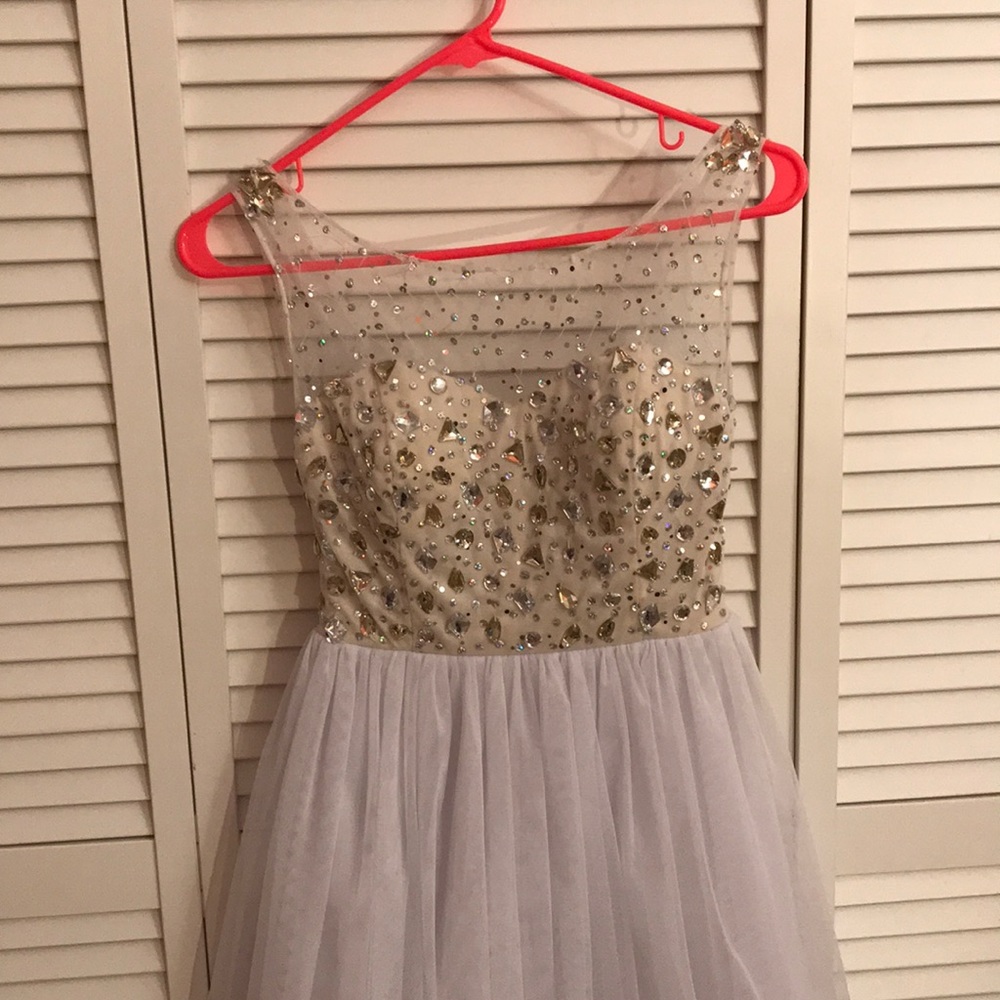 White short dress